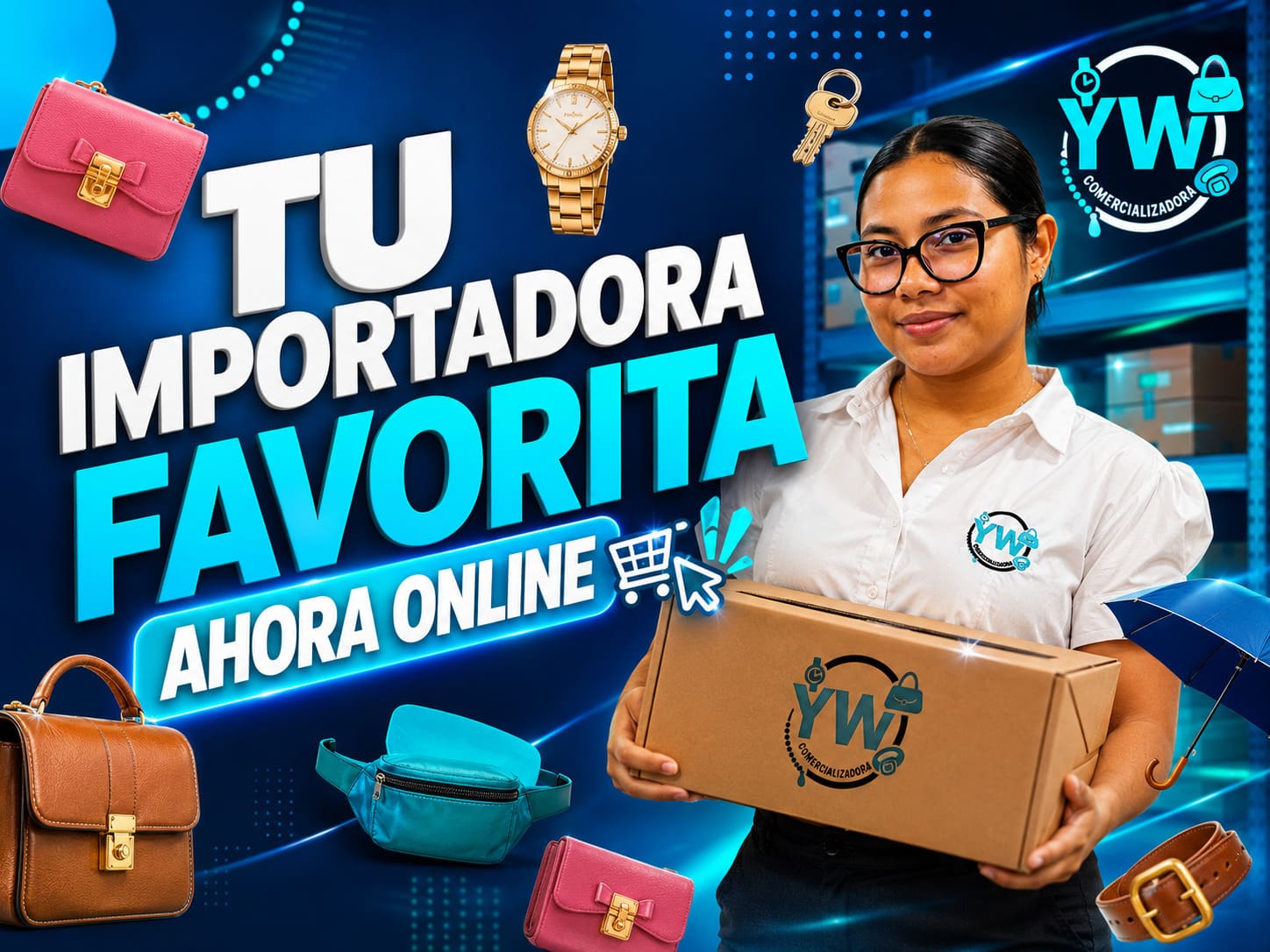 Comercializadora YW presenta su tienda online de productos al detal y por mayor